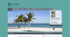 Desktop Screenshot of floridabeachandgolfhomes.com